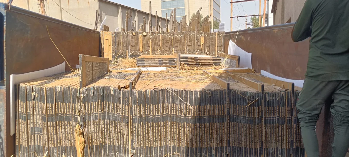 Godam Aisle - Bulk Tile Stock